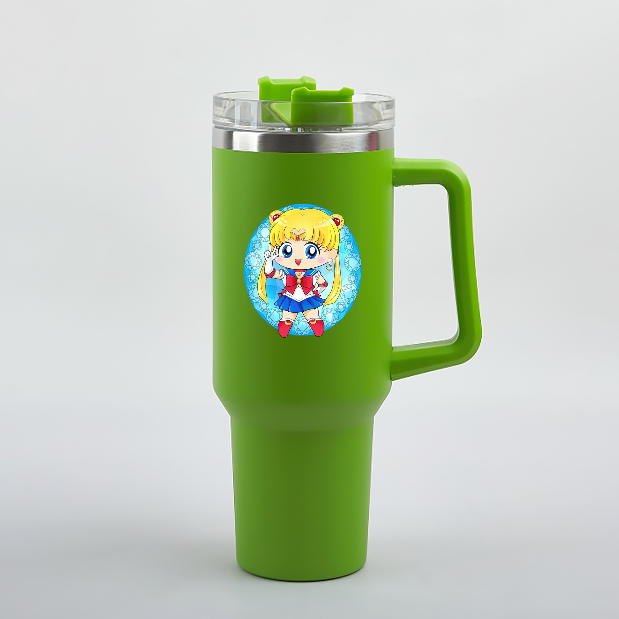 （画像用） 美少女戦士セーラームーン 月野 うさぎ つきの うさぎ Sailor Moon Tsukino Usagi 1200mL車用タンブラー（カラープリント）